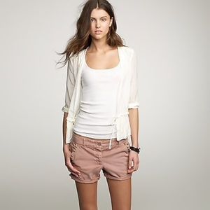 J. Crew Redwood Misfit Chino Short Size 6 Preppy Classic